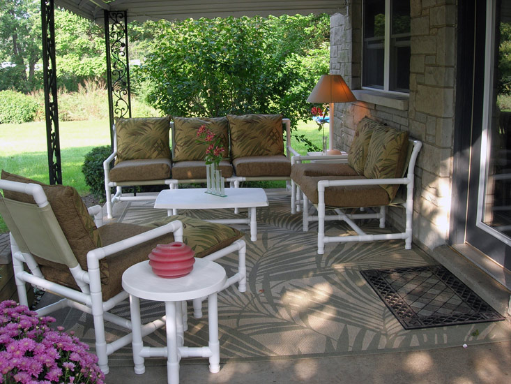 South Bend Vacation Rental - Porch